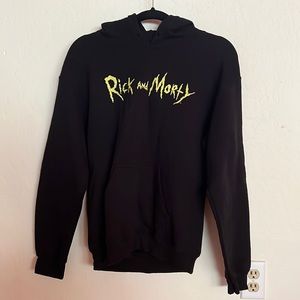 Black Rick and Morty hoodie